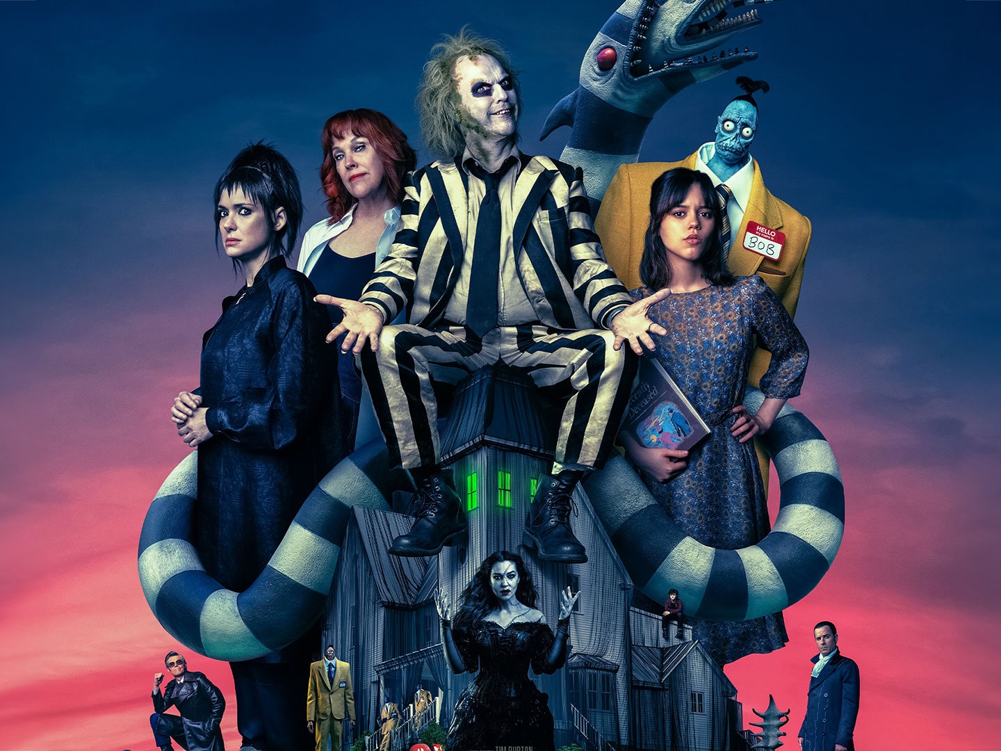 The Beetlejuice Beetlejuice cast and where you've seen them before